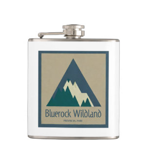 Bluerock Wildland Provinzialpark Rustic Flachmann