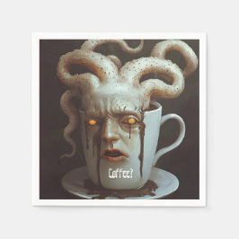 Blues am Montagmorgen Serviette