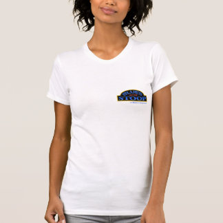 Blues auf dem Stoopdament-stück mit Land neigen L T-Shirt
