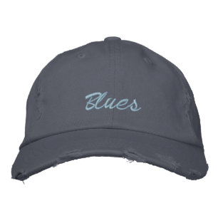 Blues Baseball Cap Bestickte Baseballkappe