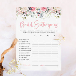 Blues-Brautparty-Spielkarte Einladung