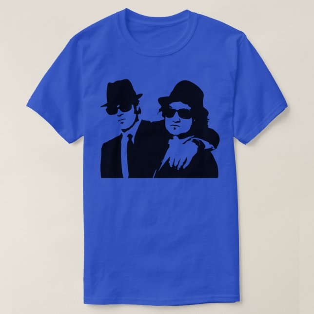 Blues Brothers Clean Design Crewneck Sweatshir T-Shirt (Design vorne)