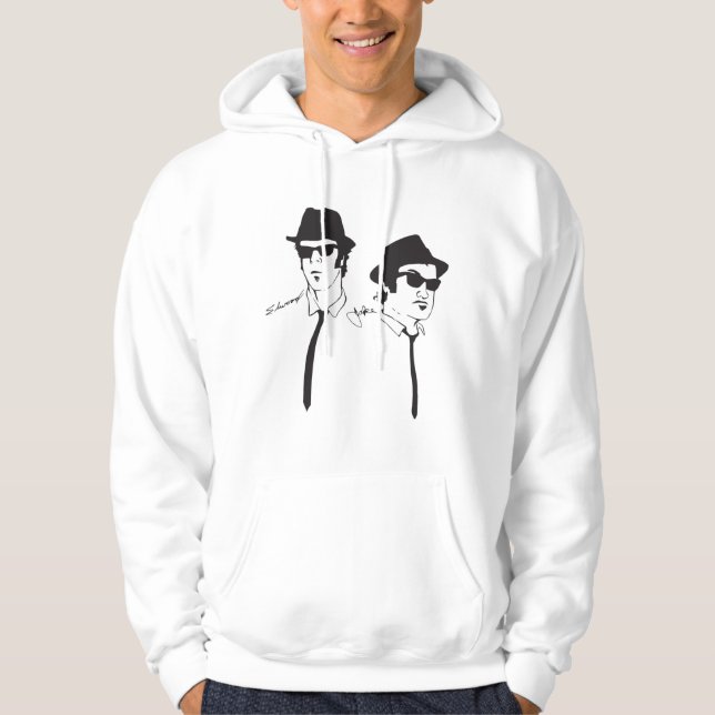 Blues Brothers Pullover Hoodie (Vorderseite)