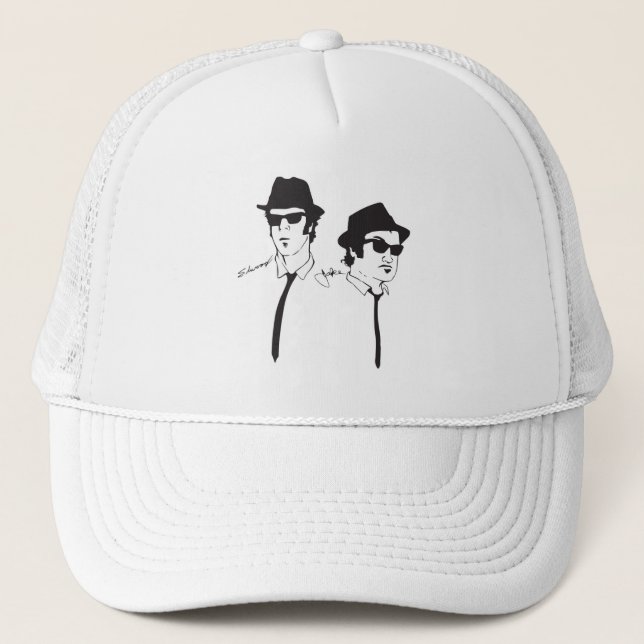 Blues Brothers Trucker Hat Truckerkappe (Vorderseite)