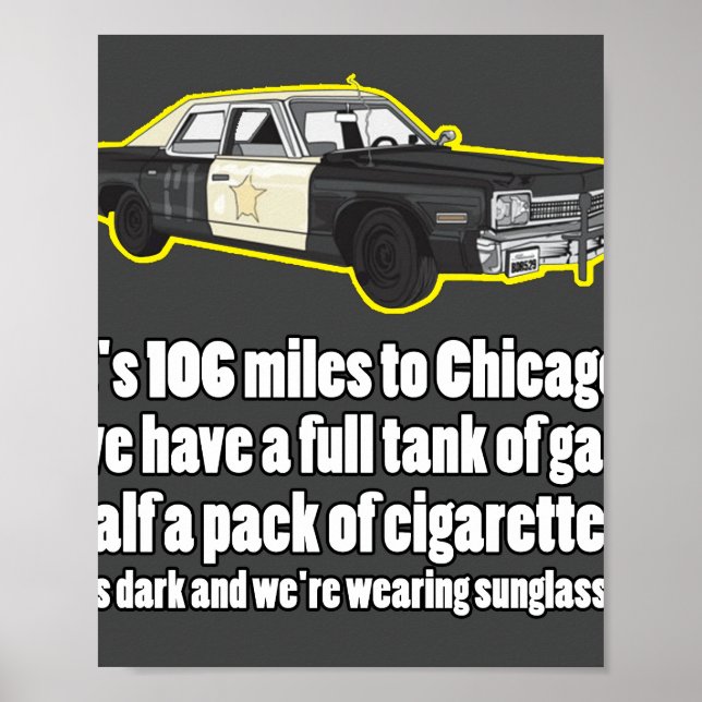 Blues Brüder Bluesmobile Filmfernsehen Poster (Vorne)