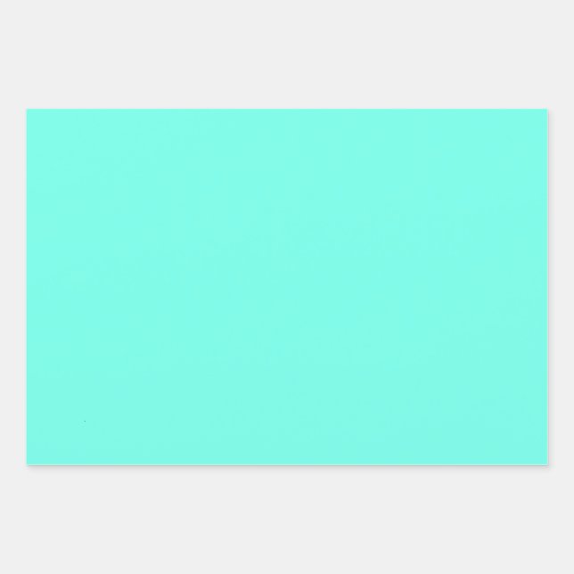 Blues Colors Wrapping Paper Sheets Geschenkpapier Set (Vorderseite)