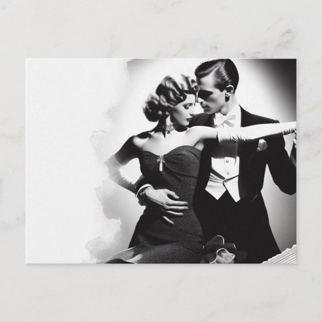 Blues Dancers Postkarte (Vorderseite)