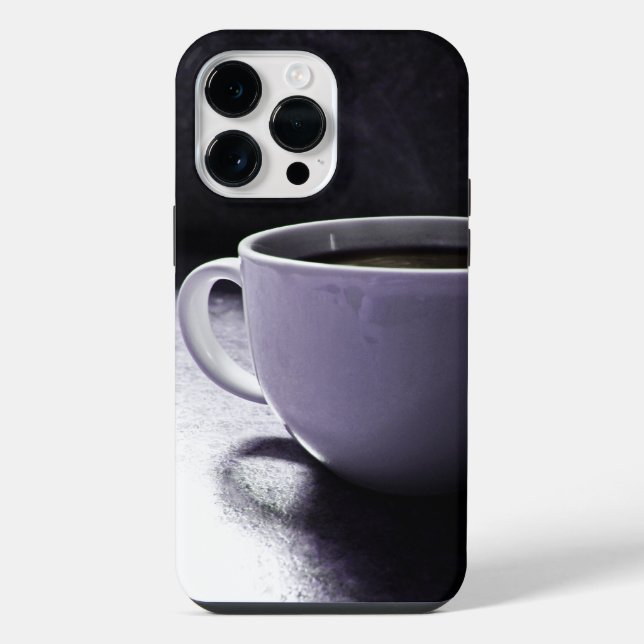 Blues des Kaffees iPhone Hülle (Rückseite)