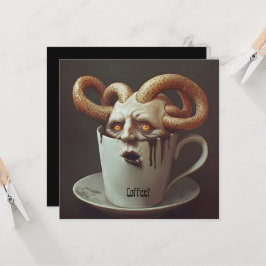 Blues des Koffeinspiegels am Montagmorgen Einladung