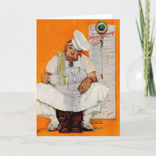 Blues Erntedank Day Feiertagskarte