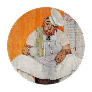 Blues Erntedank Day Schneidebrett