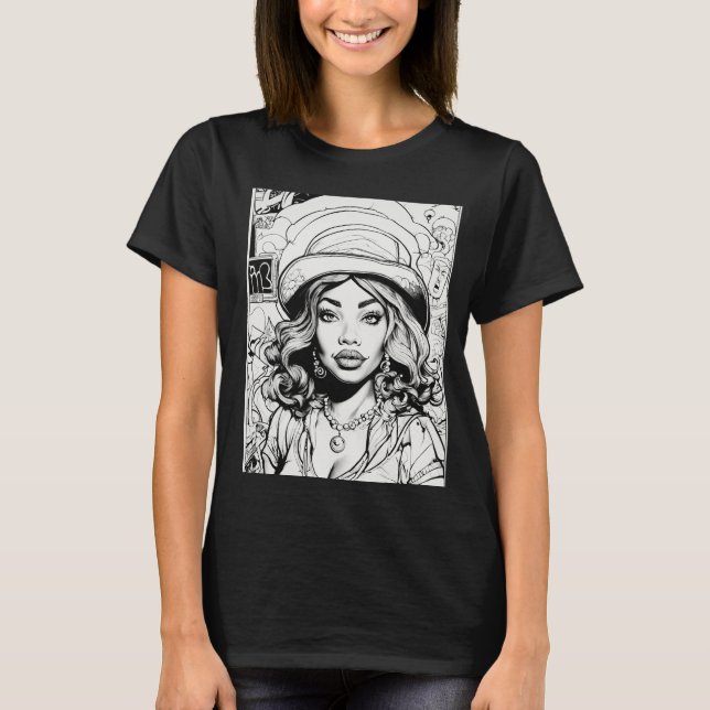 Blues Gefühl T-Shirt (Vorderseite)