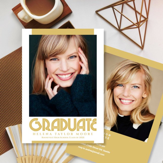 Blues Graduate Foto Ankündigung (Von Creator hochgeladen)