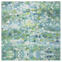 Blues, Grün, Gelb u. Creme-Gewebe 'Clearwater Stoff