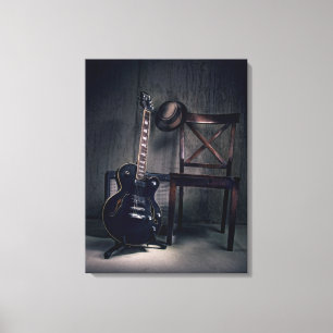 Blues Guitar Leinwanddruck