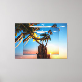 Blues Himmel Leinwanddruck