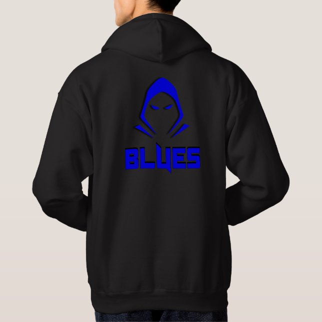 BLUES HOODIE (Rückseite)