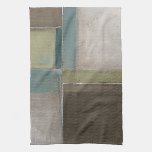 Blues in Dusk II Geschirrtuch (Vertikal)