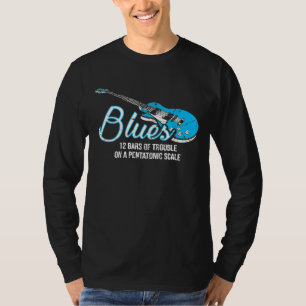 Blues Music Band Harmonica Lehrerin T-Shirt