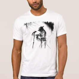 Blues Music Guitar Player und Band auf Bühne T-Shirt