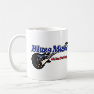 Blues-Musik-Tasse Tasse