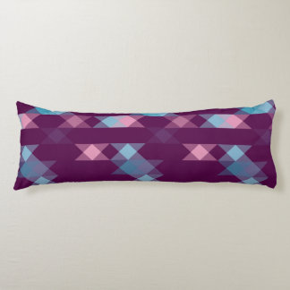 blues, pinks and purple geometric seitenschläferkissen