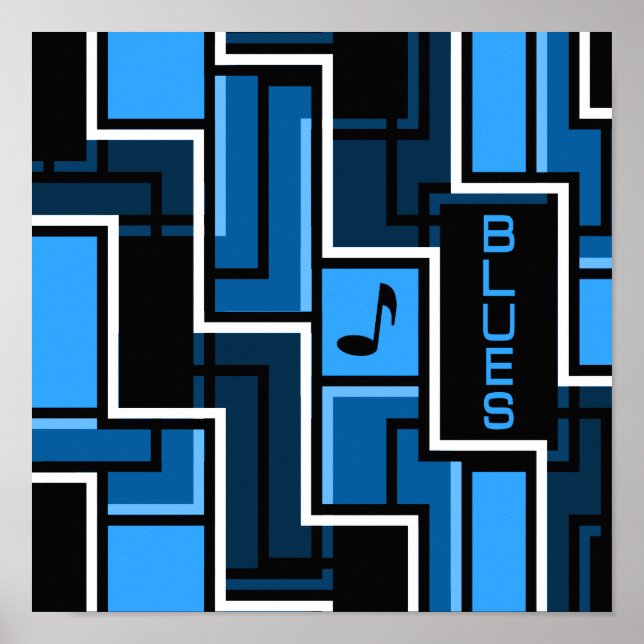 Blues Poster (Vorne)
