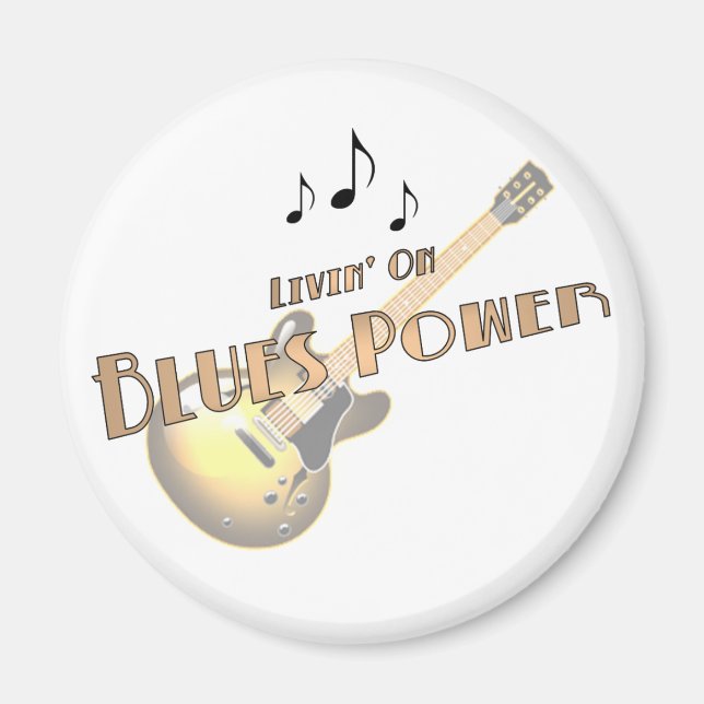 Blues Power Magnet (Vorne)