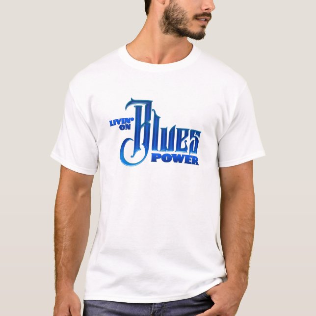 Blues Power T-Shirt (Vorderseite)