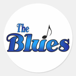 Blues Sticker
