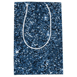 Bluesauger-Glitzer-Tissue-Papier Mittlere Geschenktüte