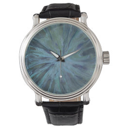Bluesige Uhr