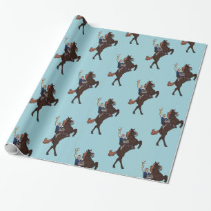 BlueSky Gen, der Cowboy Geschenkpapier
