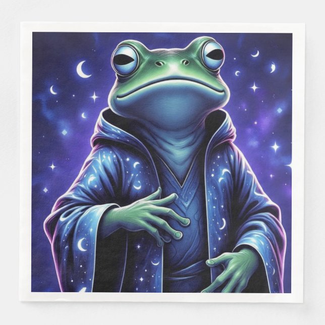 BlueSkys Serviette (Vorderseite)