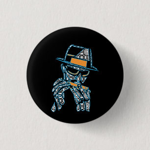 Bluesmusiker Button
