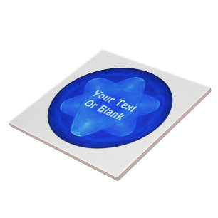 Bluestar Fractal Fliese