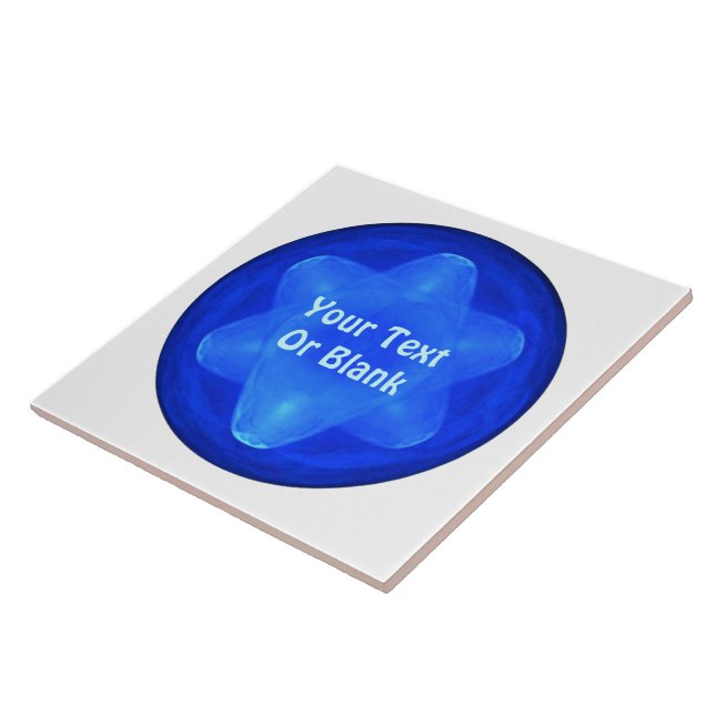 Bluestar Fractal Fliese (Seite)