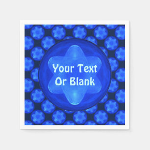 Bluestar Fractal Serviette