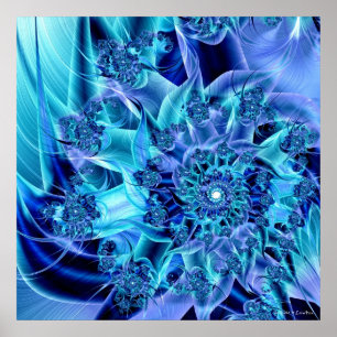 BlueSwirl Poster