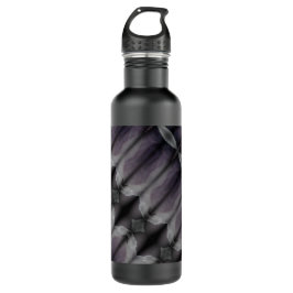 Bluesy Ikat Fog Edelstahlflasche
