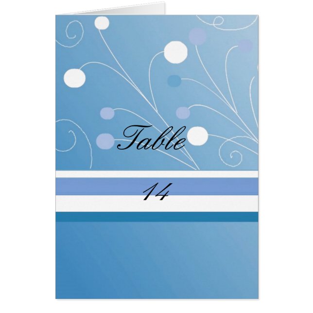 BlueTable-Sitzkarte (Vorne)