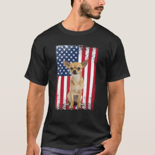 Bluetick Coonhound 4th July American USA Flag Dog T-Shirt