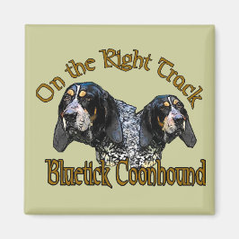Bluetick Coonhound Geschenke Magnet