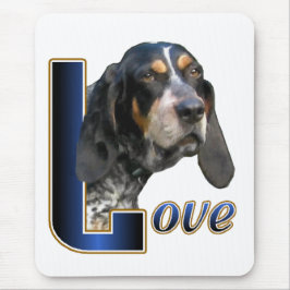 Bluetick Coonhound Geschenke Mousepad