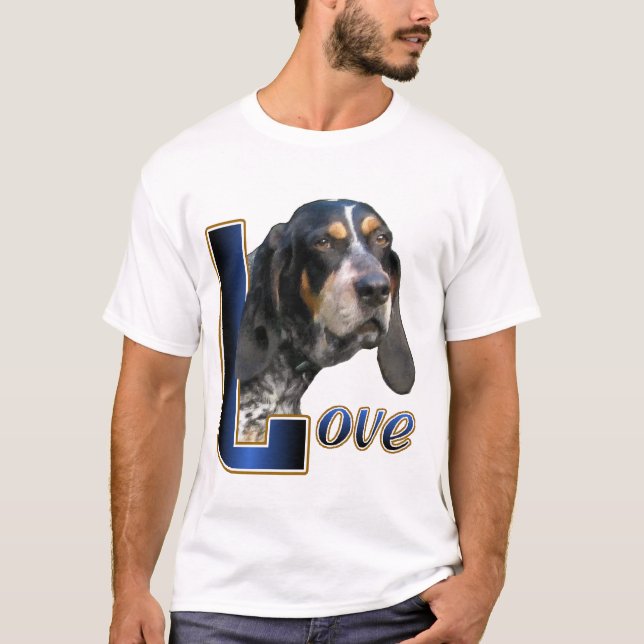 Bluetick Coonhound Geschenke T-Shirt (Vorderseite)
