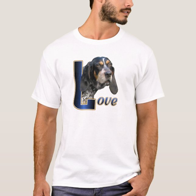 Bluetick Coonhound Geschenke T-Shirt (Vorderseite)
