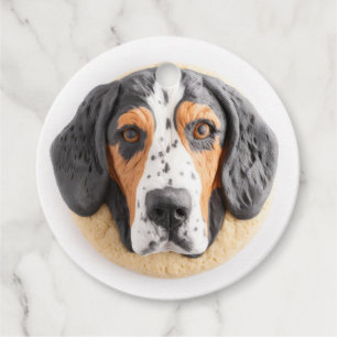 Bluetick Coonhound Hund 3D Inspiriert Geschenkanhänger