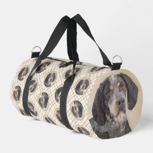 Bluetick Coonhound Malerei mit Markierungen Dog Ar Duffle Bag