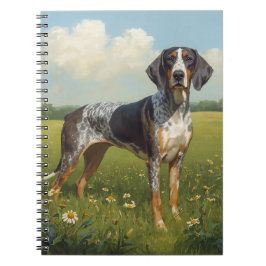 Bluetick Coonhound Notizblock
