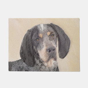 Bluetick Coonhound Painting - Niedlich Original Hu Fußmatte
